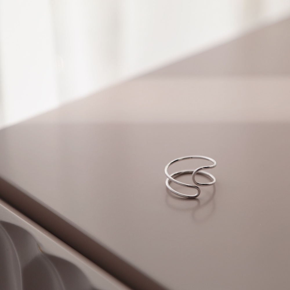 Minimalist Midi Ring | 925 Silver - Picture 5 of 8